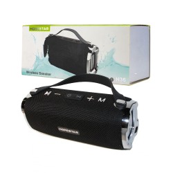 COLUNA PORTÁTIL BLUETOOTH HOPESTAR H36 TWS/HANDS-FREE/TF/AUX COM MICROFONE PRETO COLUNA PORTÁTIL BLUETOOTH HOPESTAR H36 TWS/HANDS-FREE/TF/AUX COM MICROFONE PRETO